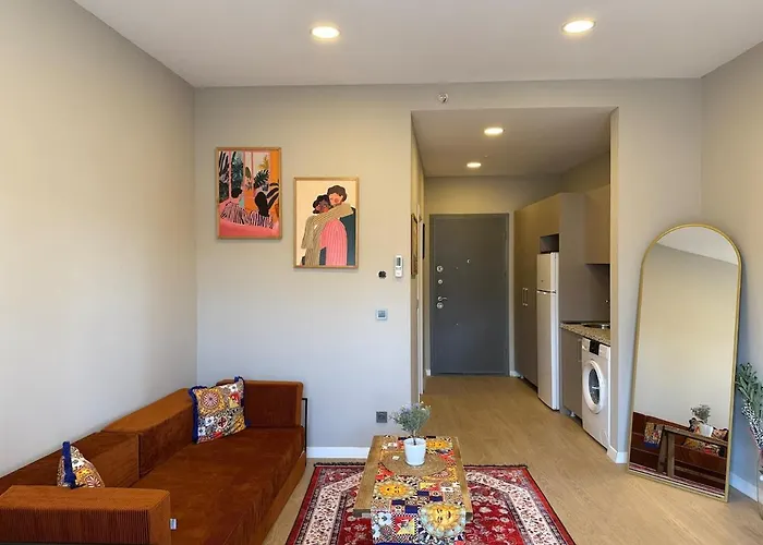 Bright Modern With Balcony Apartment